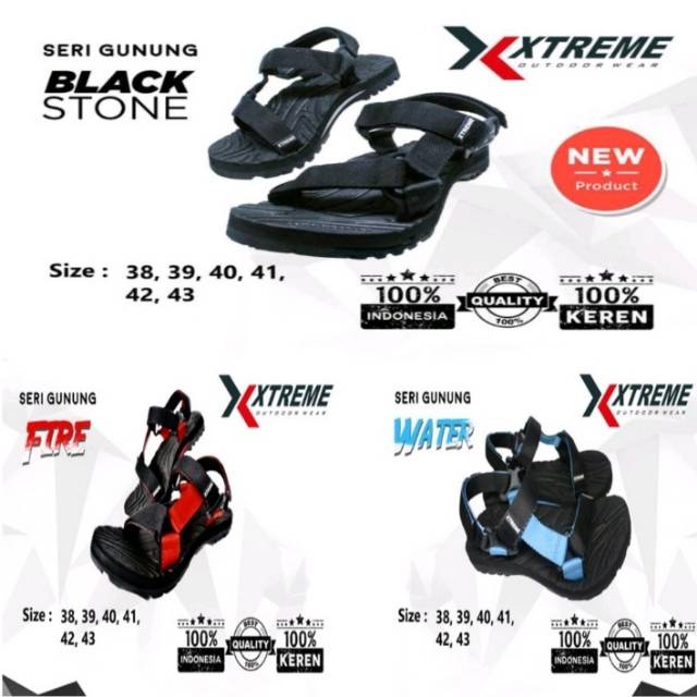 Sandal gunung extreme