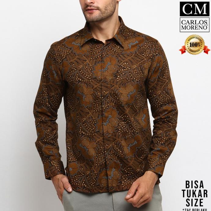 Kemeja Batik Pria Carlos Moreno - Janardana