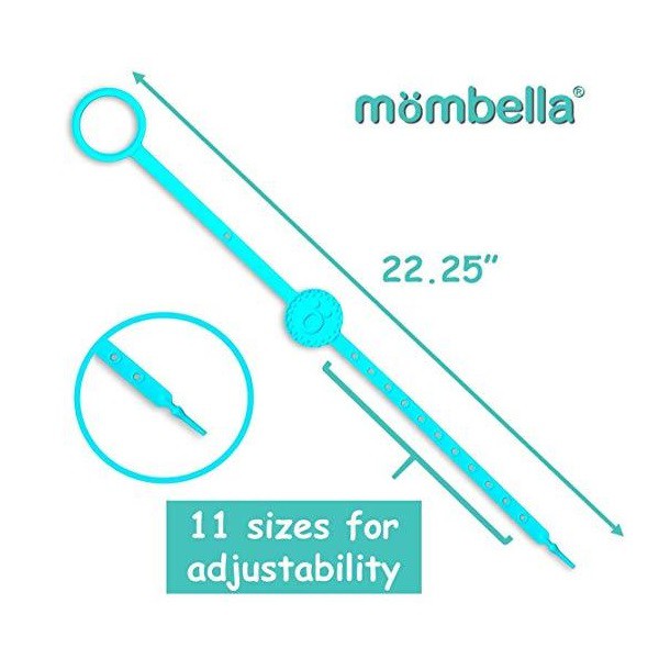Mombella Within Arms Reach Teether Strap Gigitan Sekaligus Pacifier Strap