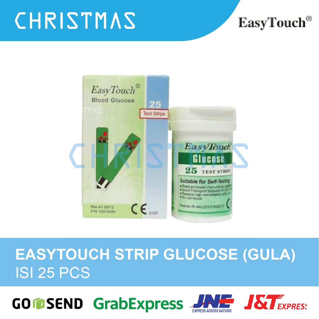 

Strip Gula Darah Easy Touch isi 25 pcs