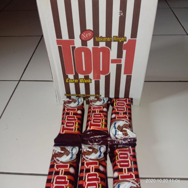 

snack Top-1 berhadiah sedus isi 60pcs
