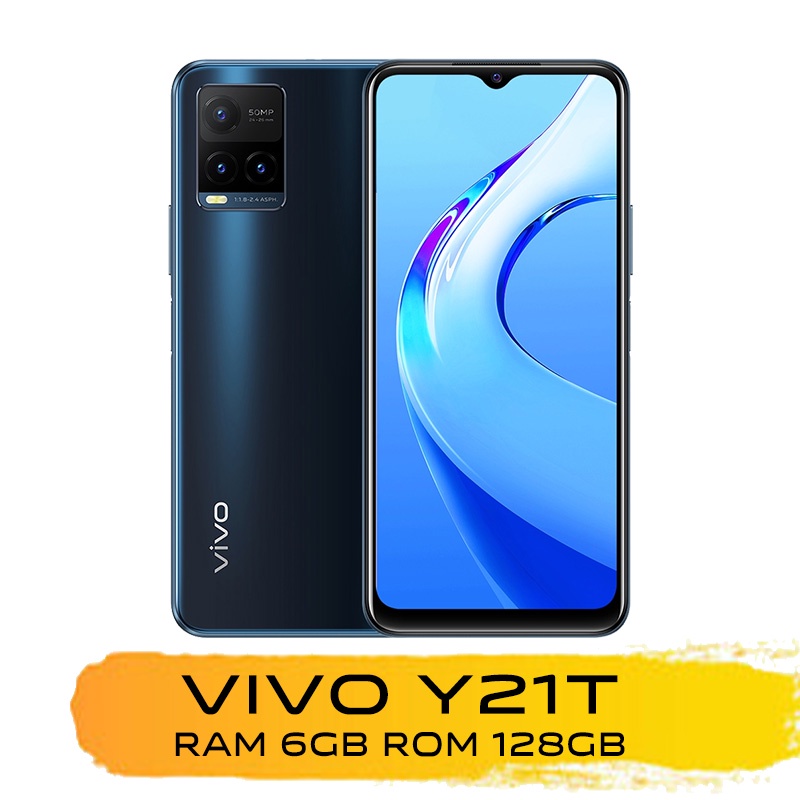 vivo y21s / VIVO Y21 RAM 4GB 128GB ROM Garansi resmi original handphone vivo murah hp vivo y21A baru vivo y21s terbaru vivo y21 RAM 4GB + 1GB Extended  ROM 128GB bisa cod gratis ongkir bisa cicilan hp 0% dp kredit vivo Y21T RAM 6GB+2GB Extended ROM 128GB-Y21t blue