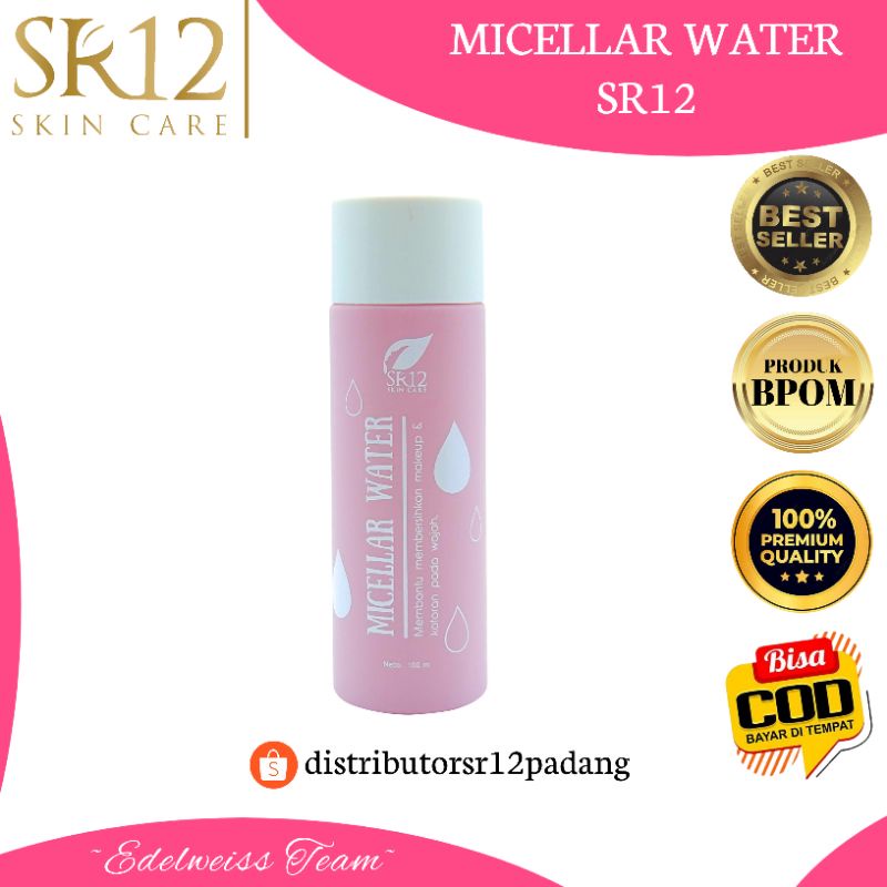MICELLAR WATER SR12 PEMBERSIH MAKEUP MICELLA WATER MICELER MICELAR MAKEUP REMOVER MILK CLEANSER SR12