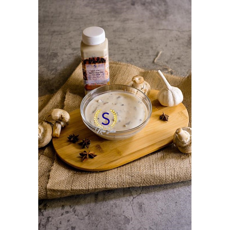 Bumbu Creamy Mushroom Sauce Botol Saos Premium Bumbu Instan Bumbu Dapur Makanan Instan Shopee Indonesia