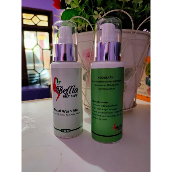 Facial Wash AHA ECER - Bellia Skincare