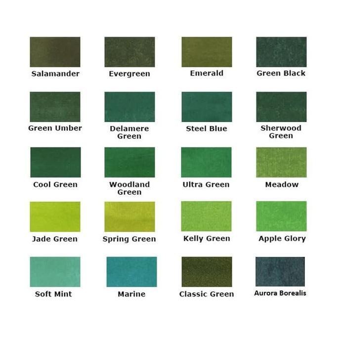 

Diamine Green Group - Fountain Pen Ink / Tinta 80ml Botol