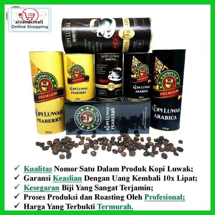 

57Ryr66- Kopi Luwak Asli 100Gram (Robusta) - Bubuk T7Tfhty-