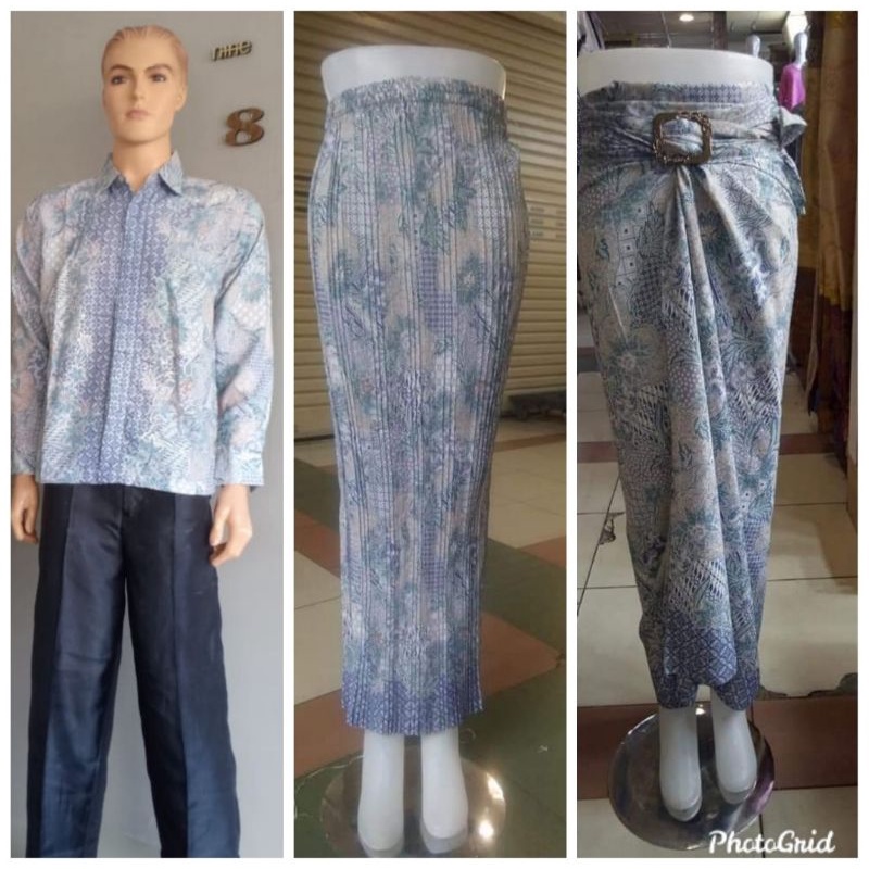 Rok lilit batik//kain serut termurah//rok lilit couple kemeja//rok lilit allsize//Bawahan kebaya