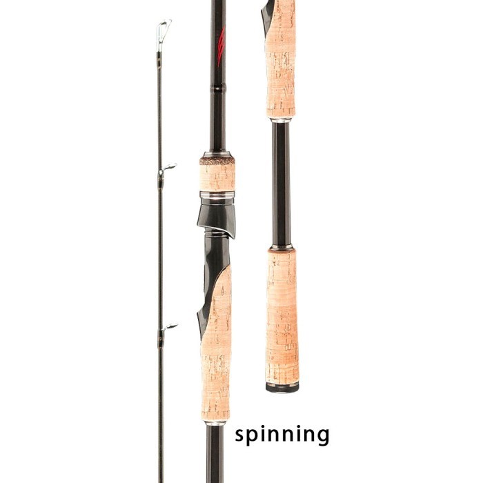 Joran Pancing Spinning Carbon Fiber 100g 2.1m - Black