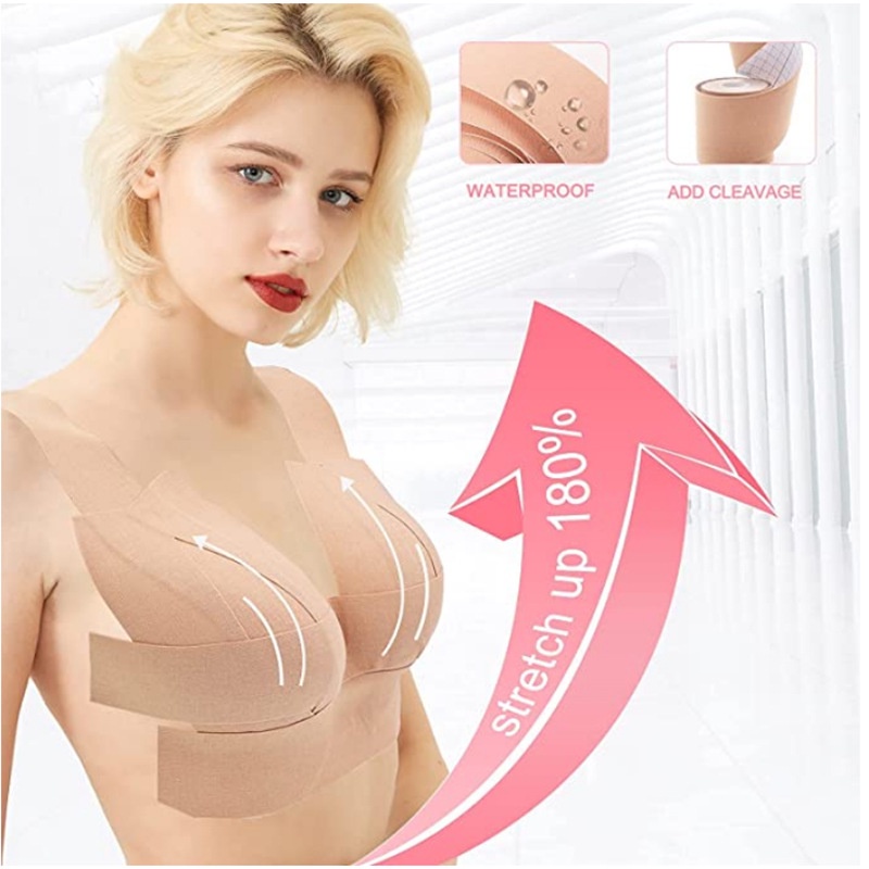 GO! BTP761 Solatip Plester Penutup Puting Pengangkat Payudara Push Up Bra Body Taping