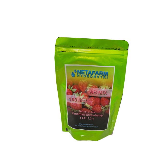 Nutrisi AB mix hidroponik khusus strawberry 1 liter