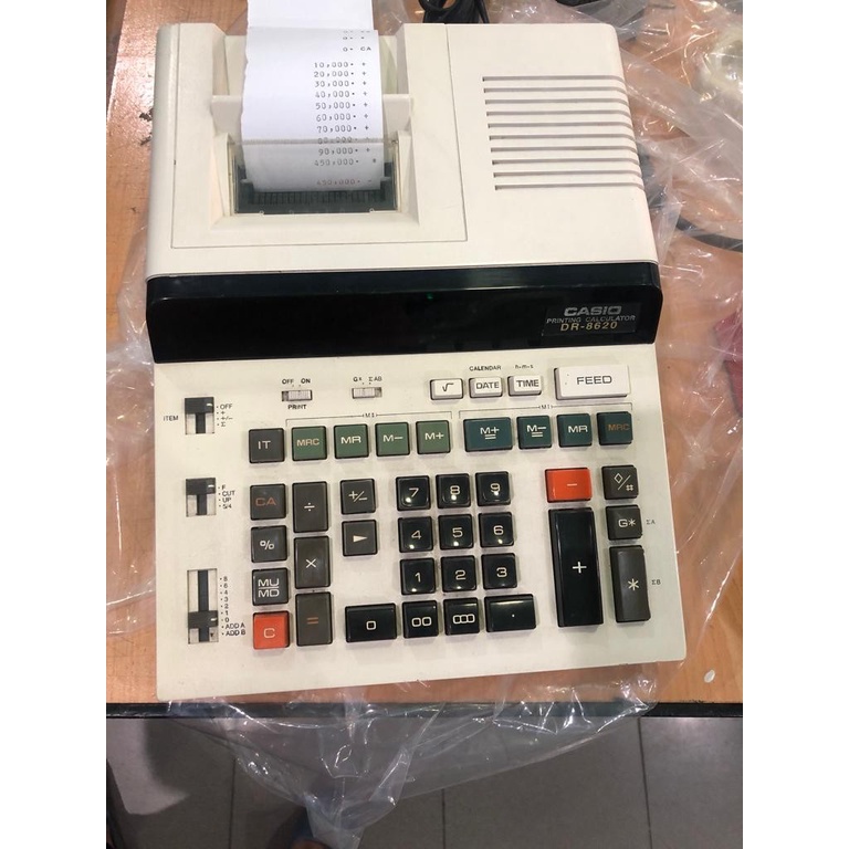 

Calculator Casio DR 8620