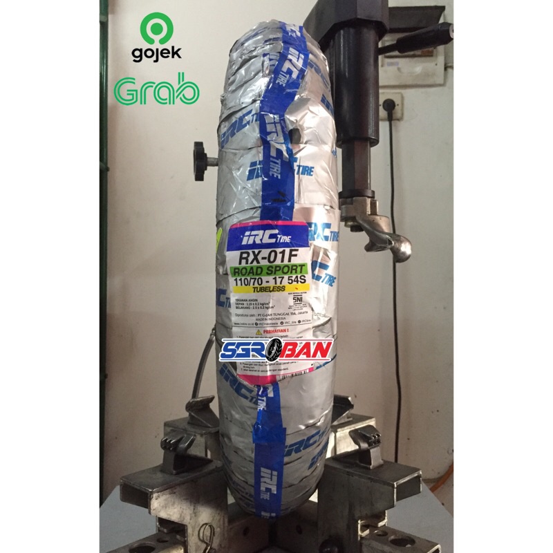 BAN IRC RX-01F 110/70-17 TUBELESS BAN IRC RX01 VIXION BYSON CBR