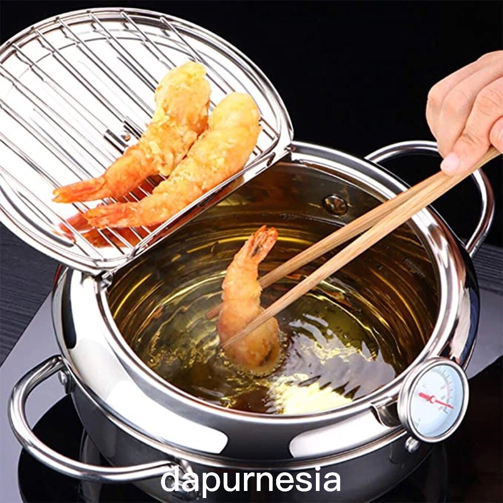 NABE Deep Frying Pan Japan Stainless Steel