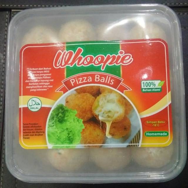 

Whoopie Pizza Balls/ Cheese Balls/ Nugget Bola Keju Isi 15