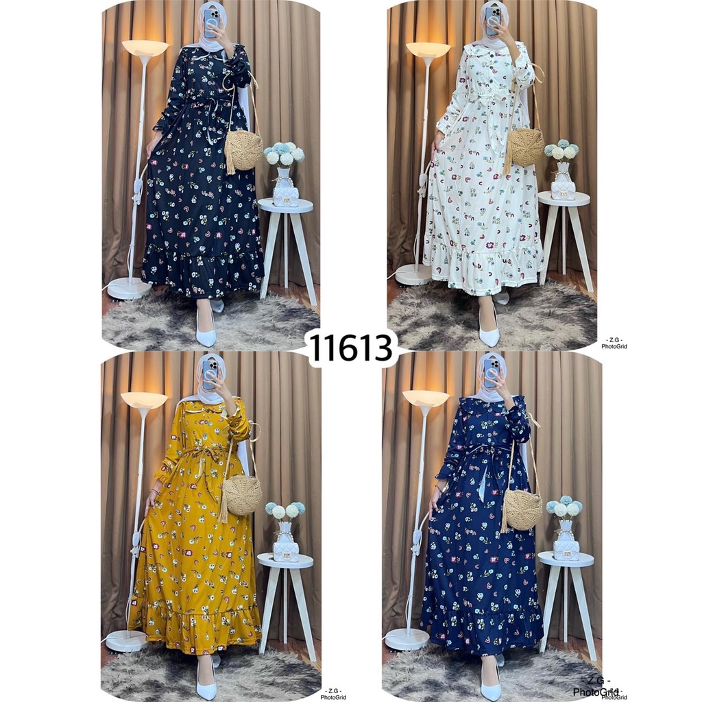 GAMIS VOXY KERAH REMPEL DRESS VOXY MOTIF KERAH GAMIS BUSUI DRESS MURAH FASHION WANITA MURAH