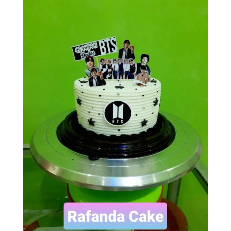 topper kue ultah BTS toper ulang tahun custom taehyung V