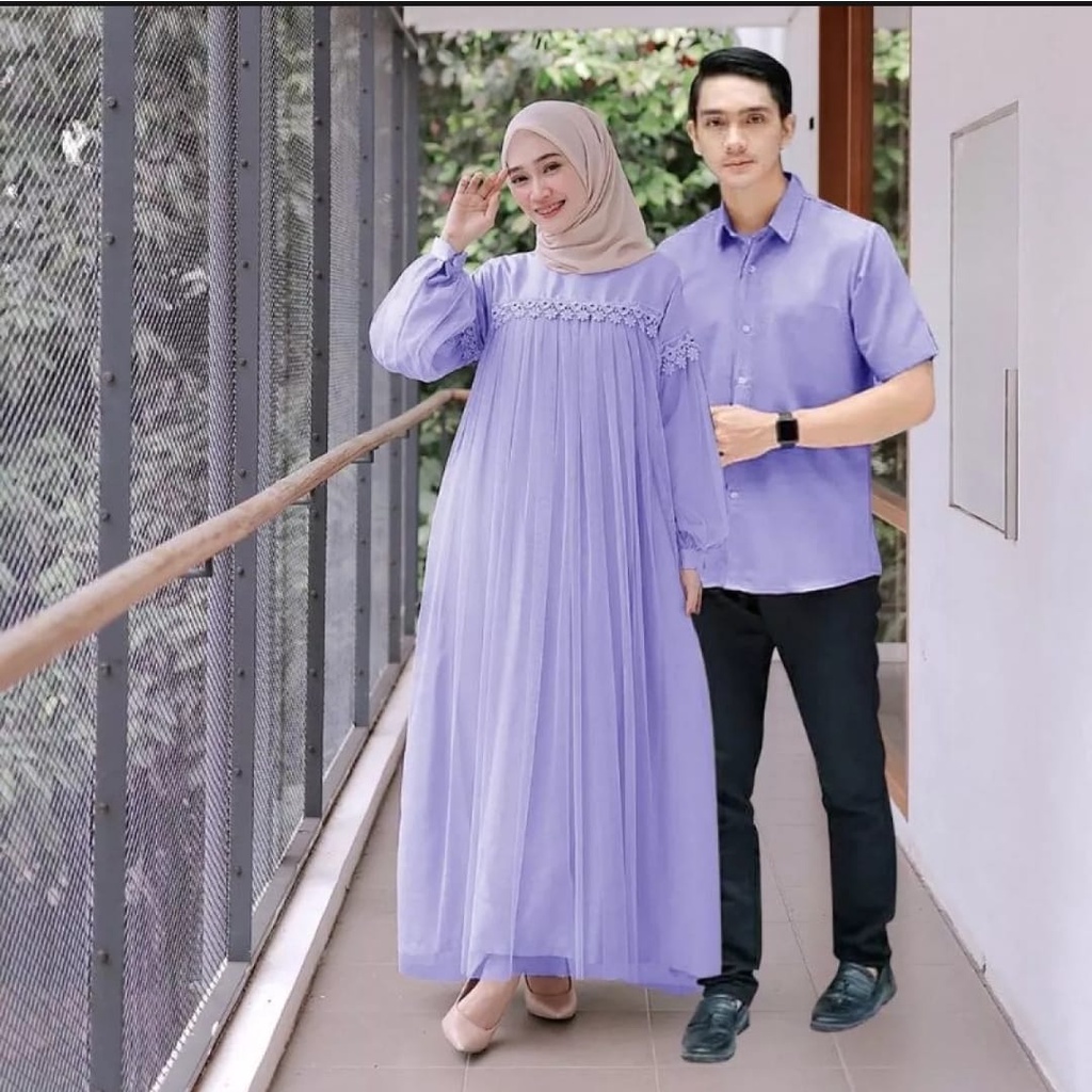 COPLE NURAINI / COUPLE NURAINI / BAJU MUSLIM COPLE / KAPELAN NURAINI GAMIS / GAMIS KONDANGAN / BAJU 