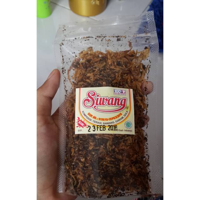 

TERMURAH!!! SIWANG (TERASI BAWANG)