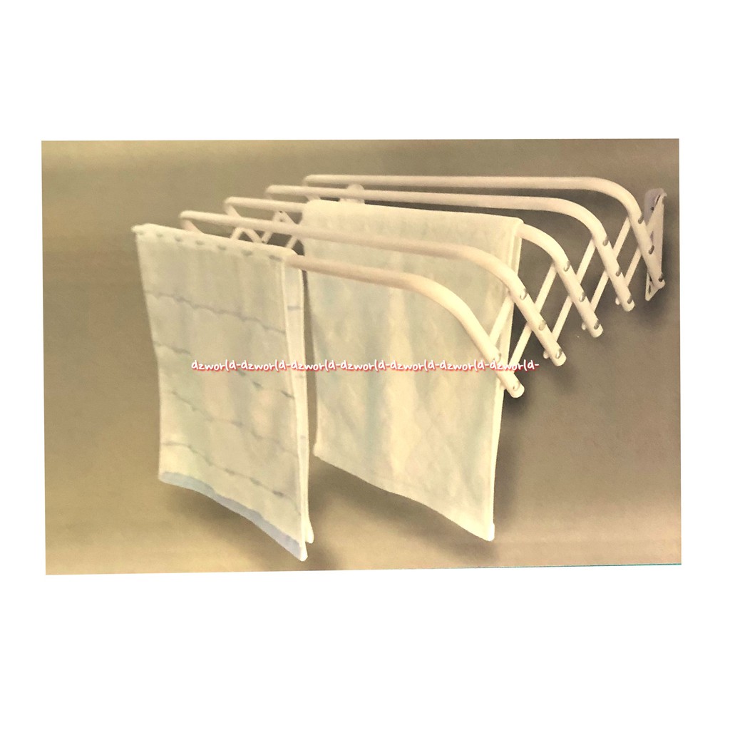 Krisbow Towel Rack 60cm Tempat Jemur Handuk Bisa Dilipat