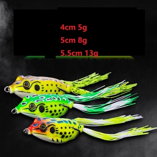 Shengyao 1Pcs New 4cm/5cm/5.5cm Soft Umpan Pancing    Frog