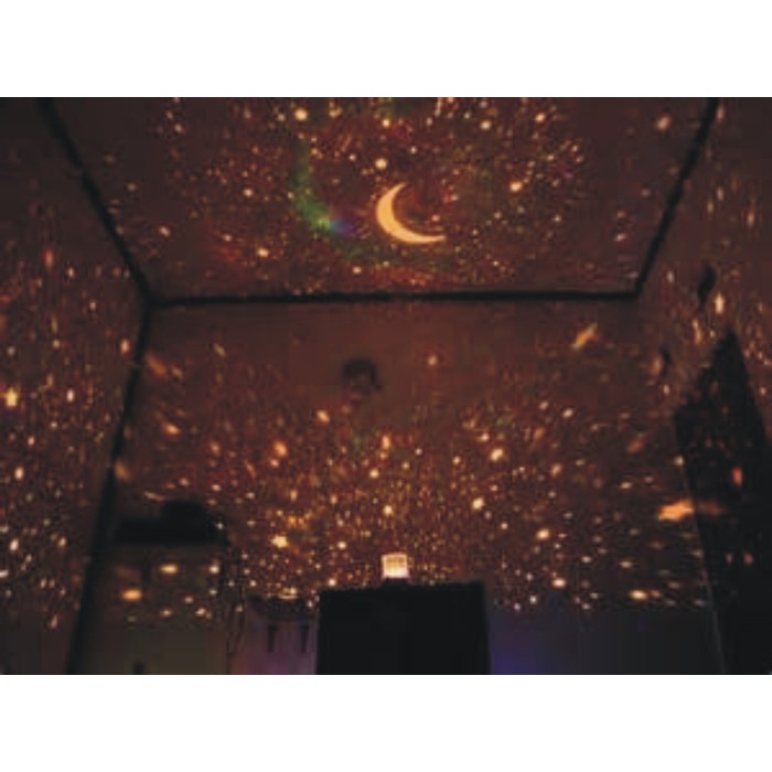Promo Lampu Tidur Proyektor Bulan Bintang ( Tanpa Musik  Cocok Buat Tidur ) Elegan