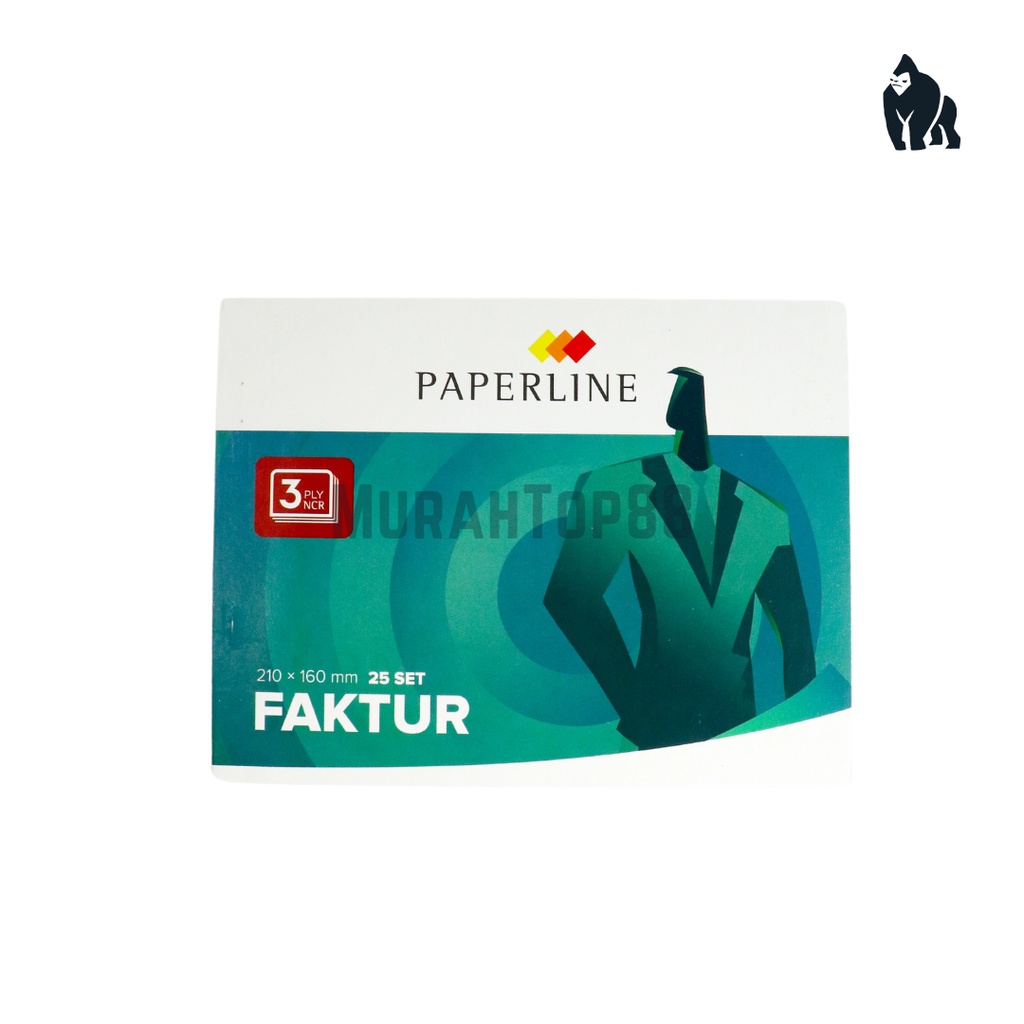 

Buku Faktur Rangkap 3 Ply Paperline / Nota Besar NCR 210 x 160 mm 25 Set [PER PCS]