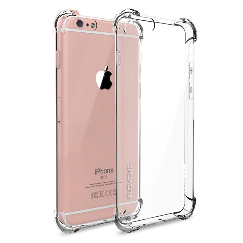 Casing for Iphone 6 Plus / 6s Plus Case Anti Crack + Free Tempered Glass