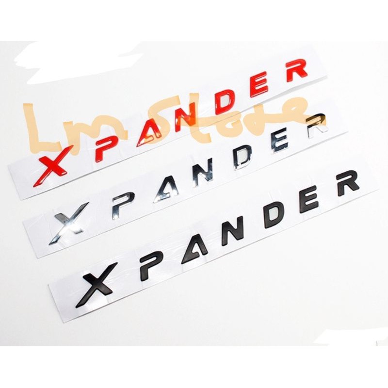 Emblem Cap Mesin Kap Motor 3D Logo XPANDER