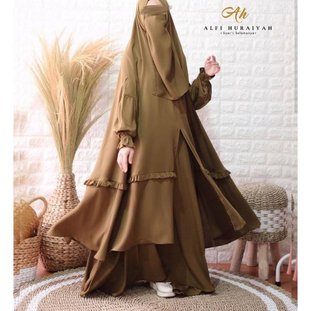 Gamis tangkuban perahu