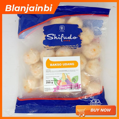 

Shifudo Bakso Udang 250gr Bandung