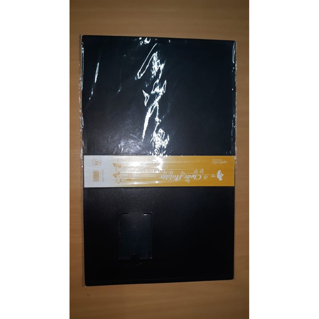 

Clear Holder A4 Document Display Book 20 Lembar Pockets Felix