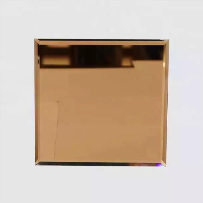 Buruan serbu] kaca cermin dinding / cermin bronze / kaca cermin bevel