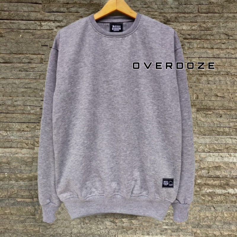 Sweater Crewneck Sweatshirt Polos Cowok Cewek Pria Wanita Terlaris