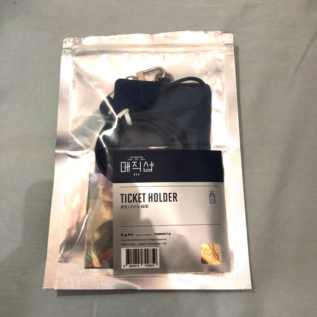BTS 5th Muster Ticket Holder