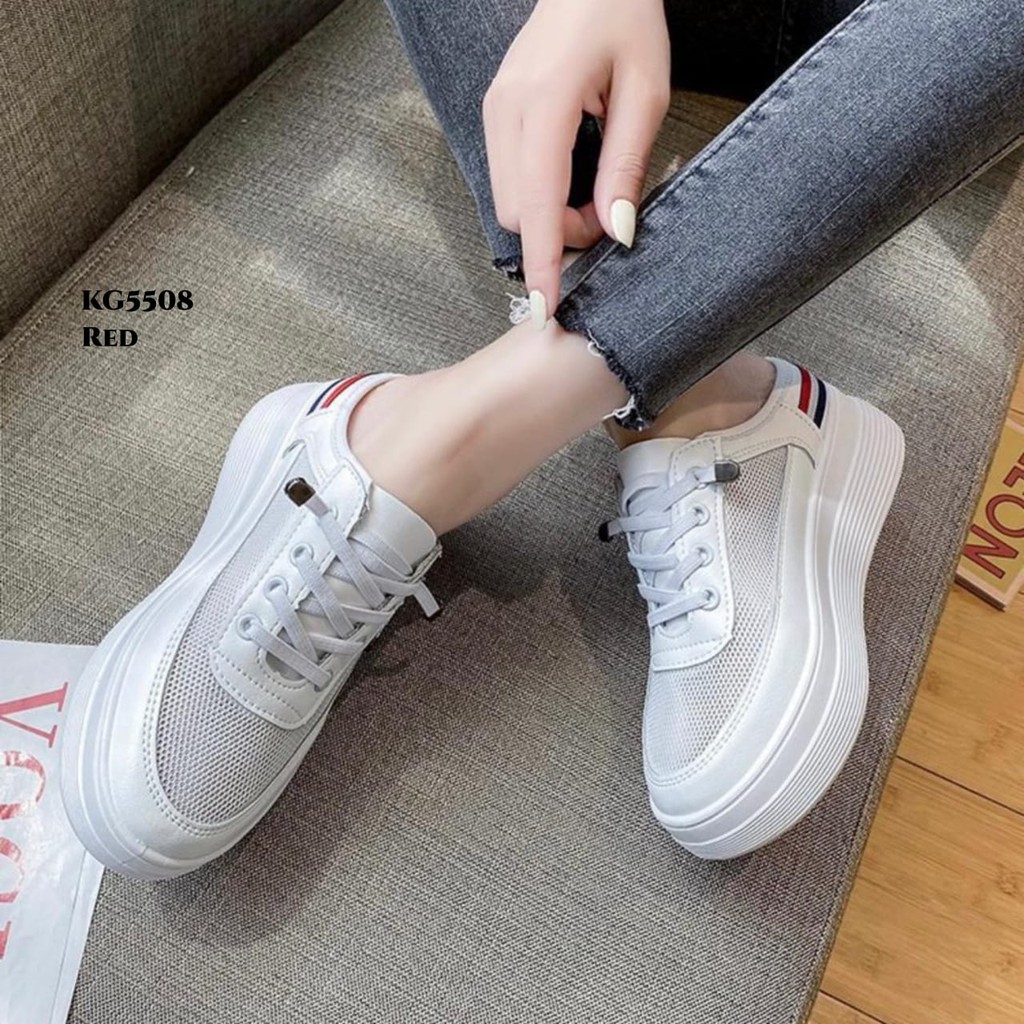 WYN RESTOCK SNEAKERS SELOP WEDGES SO GOOD QUALITY IMPORT KG5508