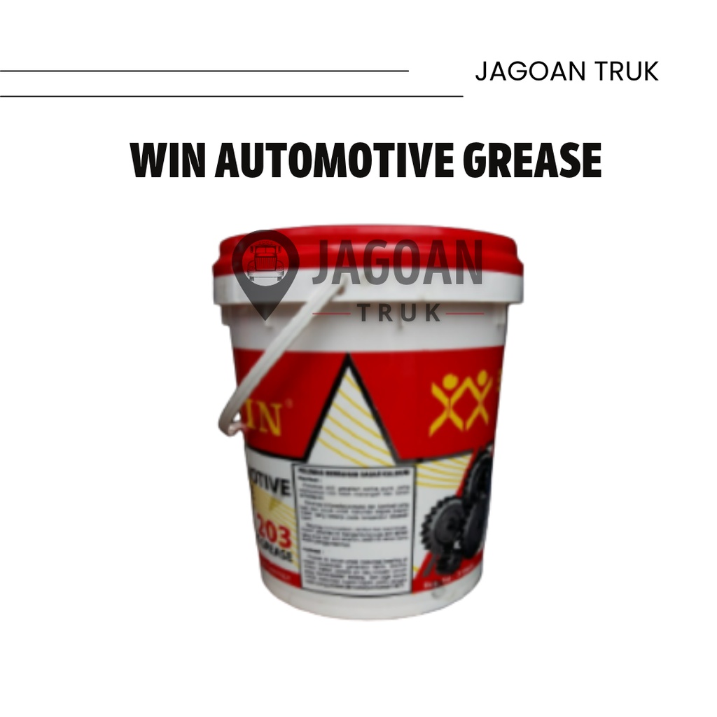 WIN Automotive M-P Chassis Grease - Gemuk Pelumas Serbaguna Pail 12 Kg