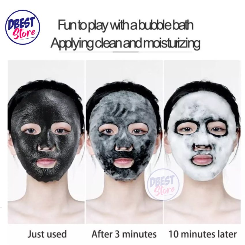 DBEST - [ BISA COD ] IMAGES BUBBLES AMINO ACID FACE MASK / MASKER JERAWAT AMPUH MENGHILANGKAN JERAWAT