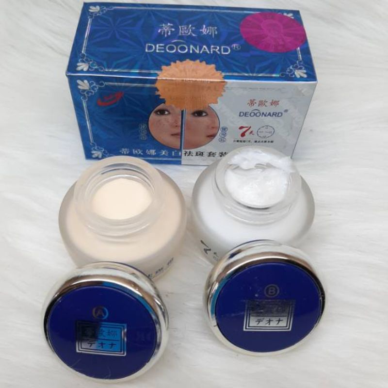 Paket Cream Deonard Set (Siang &Malam) Original