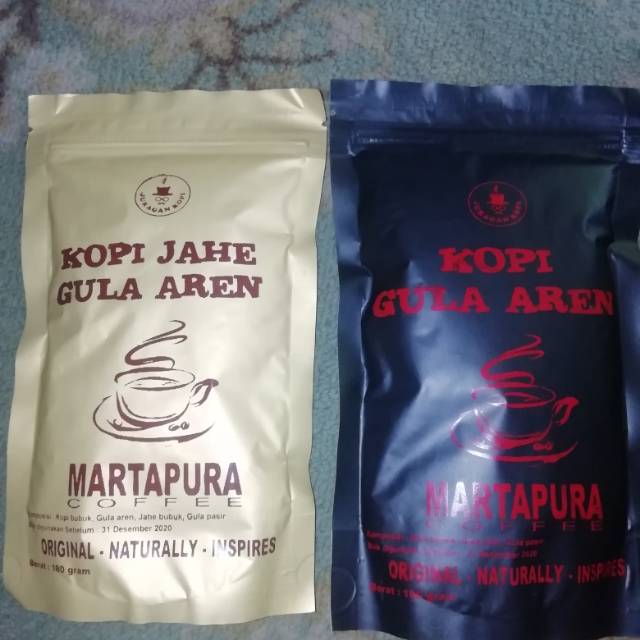 

Kopi jahe gula aren khas Martapura
