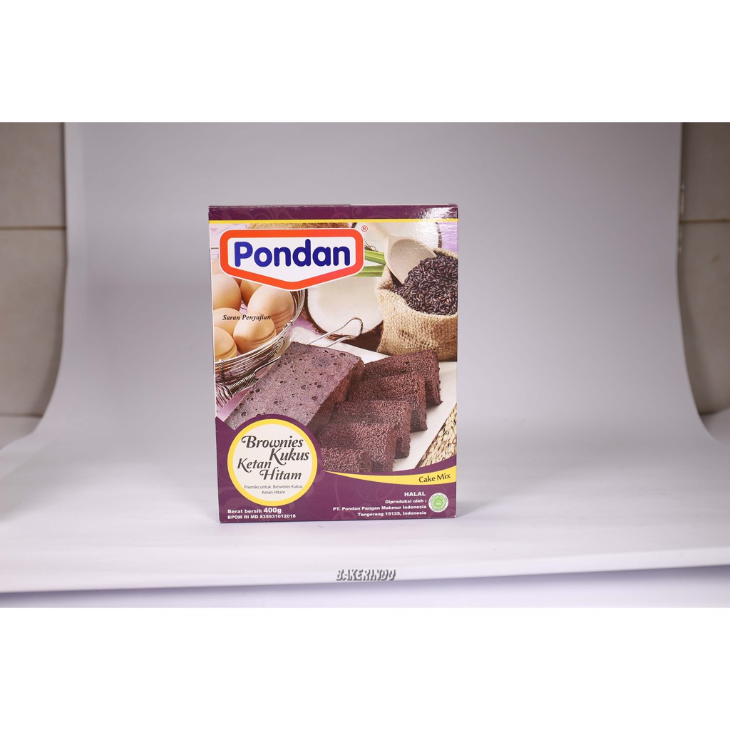 

Pondan Brownies Kukus Ketan Hitam 400 Gram