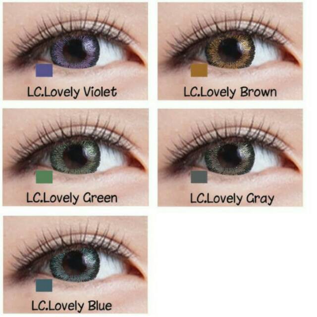 

SOFTLENS LIVING COLOR LOVELY ALL COLOR 14.4mm