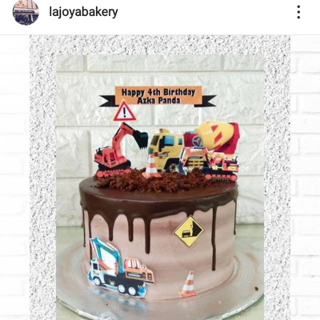 Beko Kontruksi Bangunan Birthday Cake Kue Ulang Tahun Shopee Indonesia