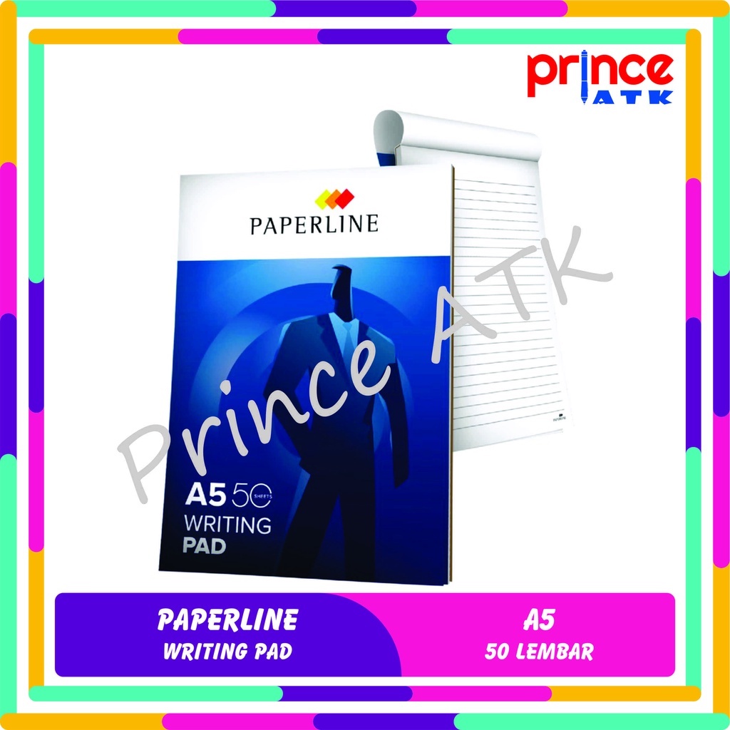 

PAPERLINE BLOCKNOTE / WRITING PAD A5 50 LEMBAR