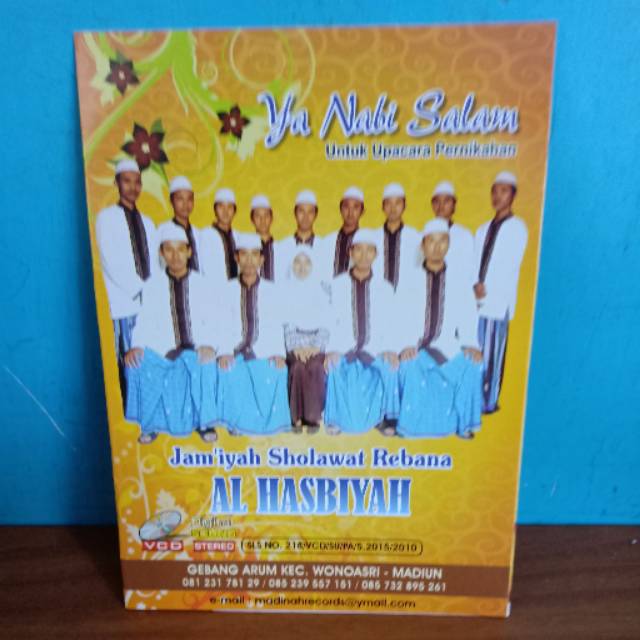 Vcd Jam Iyah Sholawat Rebana Al Hasbiyah Shopee Indonesia