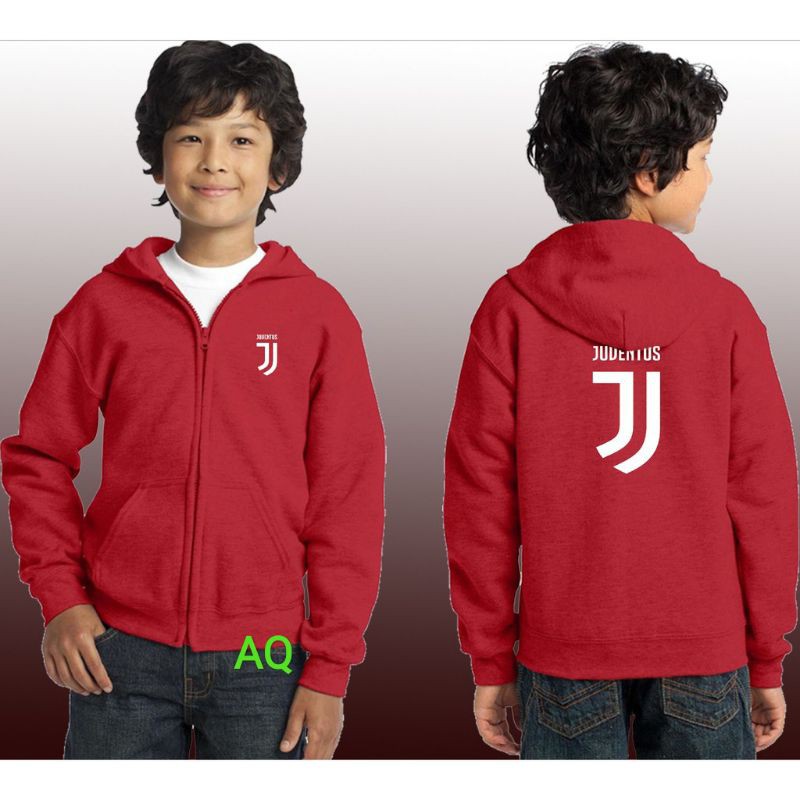 Hoodie Anak Juventus Jaket Sweater Anak Logo Juventus