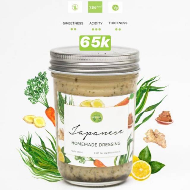 

Serasa Japanese Homemade Salad Dressing