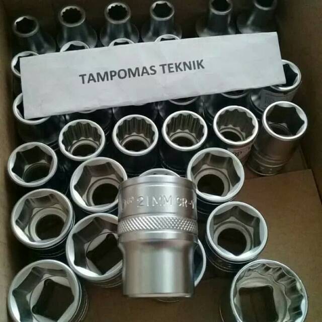 Mata Sok 12mm Tekiro DR.1/2 Mata Kunci Sok 12 mm