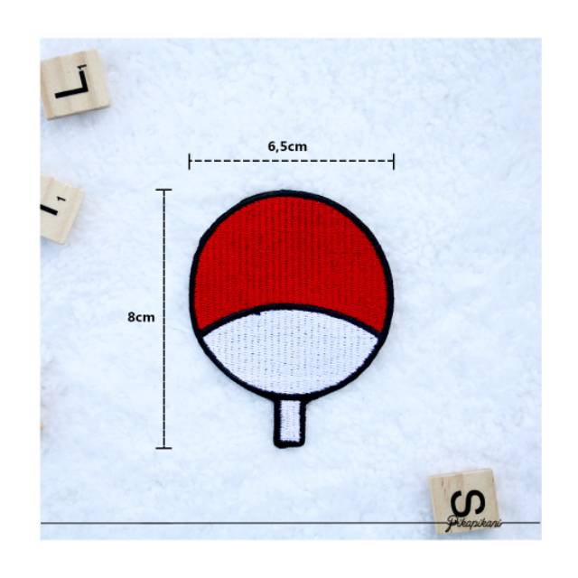 Emblem Bordir Patch Anime Naruto Shippuden Uchiha RB