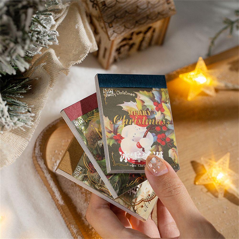 Solighter 30pcs Stiker DIY Craft Natal Hajatan Label Stationery Diary Christmas Stiker